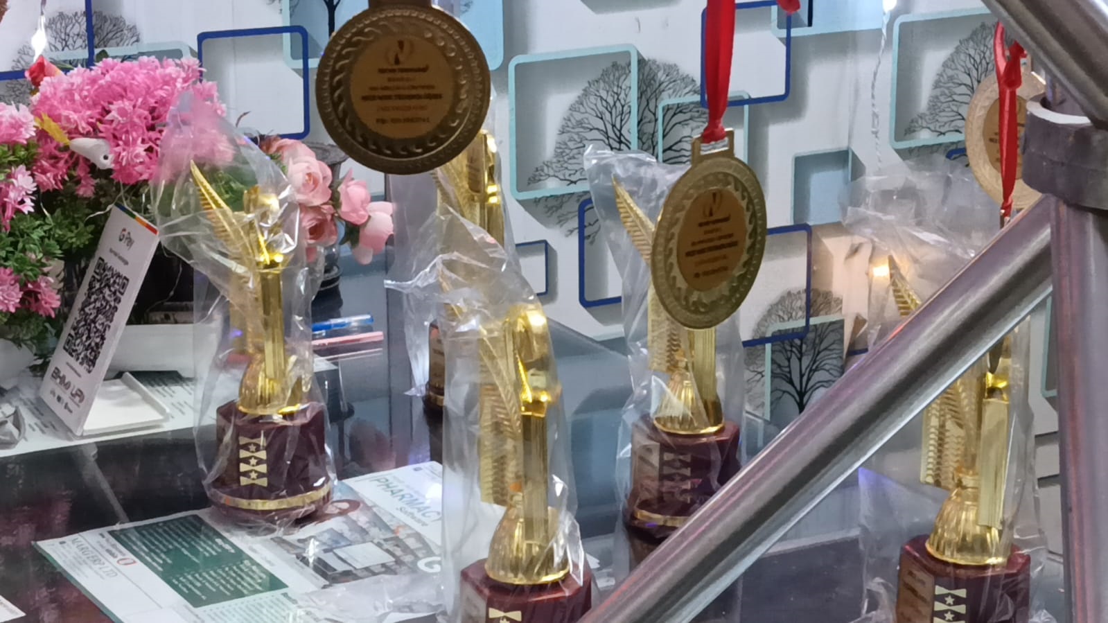 Medal at Nice Computer Institute in Jahangirpuri